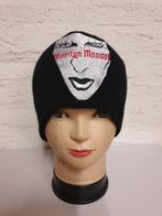 Dikke mutsen, muts, marilyn Manson, zwart, Ophalen of Verzenden, Nieuw, Overige maten, Muts