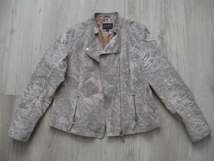 RINO en PELLE leren jasje maat 44 goede staat., Kleding | Dames, Jassen | Winter, Zo goed als nieuw, Maat 42/44 (L), Overige kleuren