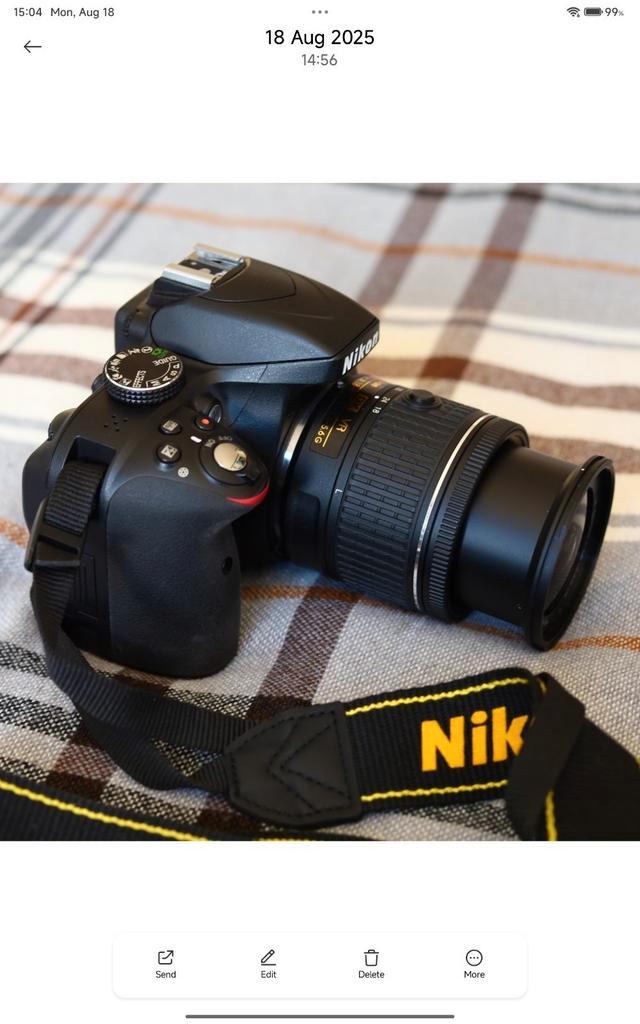 Nikon D3300 3000 clicks! incl 18-55mm kit lens, Audio, Tv en Foto, Fotocamera's Digitaal, Zo goed als nieuw, Nikon, Ophalen of Verzenden