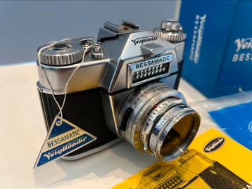 Voigtlander Bessamatic zo goed als nieuw in doos met labels beschikbaar voor biedingen