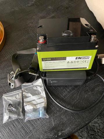 Enduro lithium accu 20AH 3 jaar oud zgan beschikbaar voor biedingen