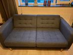 Grijze 2-zits bank Ikea, Ophalen, 150 tot 200 cm, Tweepersoons, 75 tot 100 cm