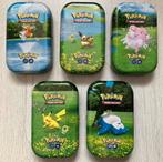 Pokemon GO set mini tins LEEG, Hobby en Vrije tijd, Verzamelkaartspellen | Pokémon, Ophalen of Verzenden, Zo goed als nieuw