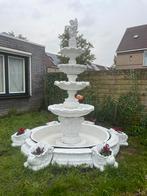 Prachtige  chique fontein «KONINKLIJKE BLOEM», Tuin en Terras, Waterpartijen en Fonteinen, Beton, Ophalen of Verzenden, Fontein