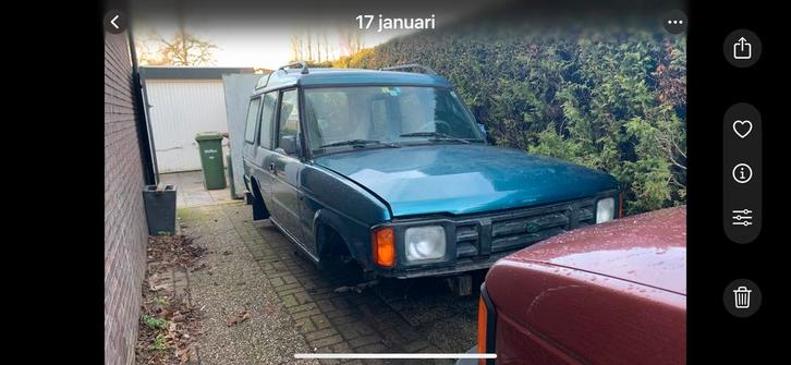 Land Rover Discovery 1  3 deurs, Auto-onderdelen, Carrosserie en Plaatwerk, Motorkap, Land Rover, Gebruikt, Ophalen