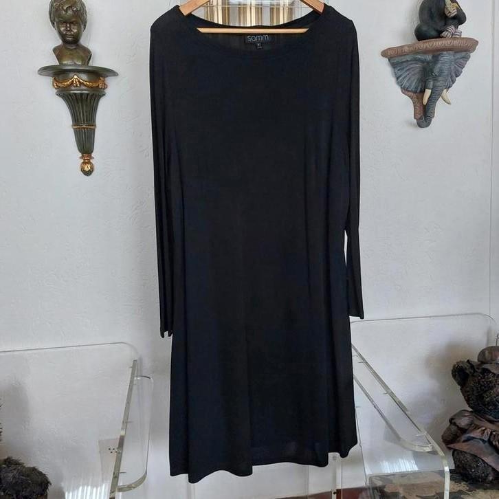 Jurk/Tuniek van het merk Samm. Maat 3 (48/50), Kleding | Dames, Grote Maten, Nieuw, Jurk, Zwart, Verzenden