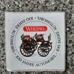 Vintage sticker 100 Jahre Automobil Wiking strip oldtimer, Ophalen of Verzenden, Zo goed als nieuw, Overige typen