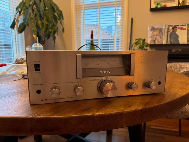 Sony TA-212 Stereo Versterker - Vintage Audio, Audio, Tv en Foto, Versterkers en Receivers, Gebruikt, Stereo, Minder dan 60 watt