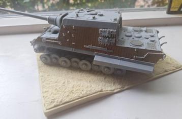 Jagdtiger + zimmerit - deels gebouwd - Dragon 1/35 beschikbaar voor biedingen