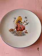 Vintage Wandbord Assepoester - 19 cm, Ophalen of Verzenden