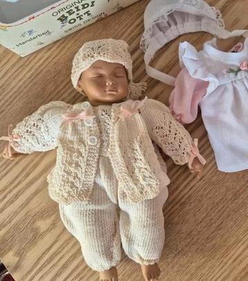 Heidi Ott popje 18cm, van serie "Die Kleinen" +extra kleding beschikbaar voor biedingen