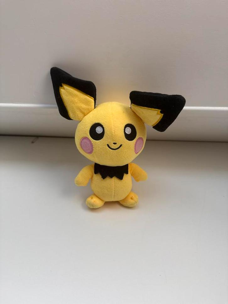 Pokemon Pichu Knuffel, Kinderen en Baby's, Speelgoed | Knuffels en Pluche, Zo goed als nieuw, Overige typen, Ophalen of Verzenden