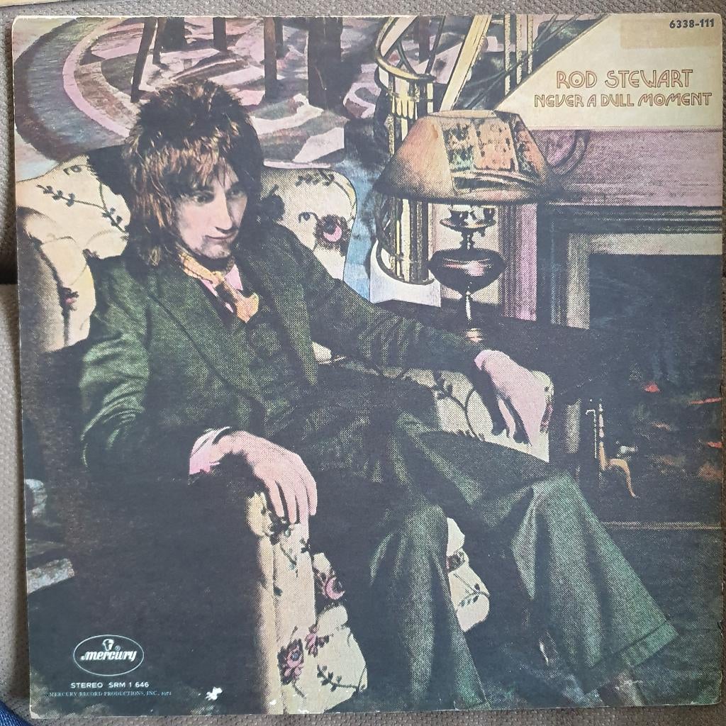 Rod Stewart - Never A Dull Moment, Ophalen of Verzenden, Gebruikt, 12 inch, Poprock