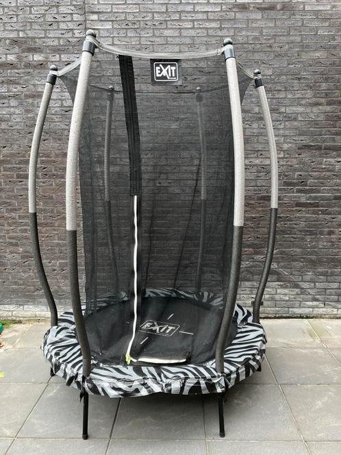 Mooie Exit Tiggy Junior trampoline (140cm), Kinderen en Baby's, Speelgoed | Buiten | Trampolines, Gebruikt, Ophalen