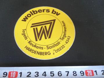 sticker hardenberg wolbers bv tegels keukens sanitair tegelw beschikbaar voor biedingen