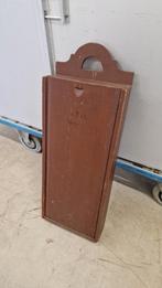 Antieke schooltas schoolkist. Directeurkist? Extra hoog., Ophalen of Verzenden