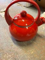 Vintage emaille theepot, Ophalen of Verzenden