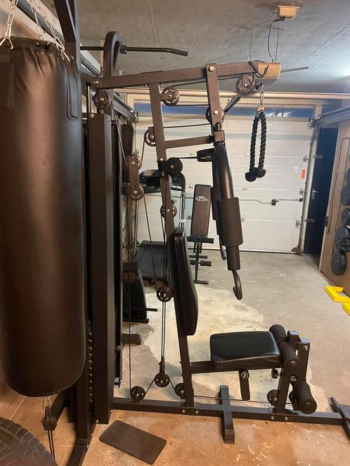 Dione Krachtstation Homegym HG5, Sport en Fitness, Fitnessapparatuur, Zo goed als nieuw, Krachtstation, Metaal, Ophalen