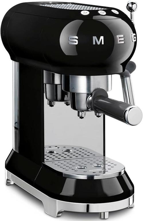Smeg ECF01BLEU Espressomachine Blauw – Lichte gebruikssporen, Witgoed en Apparatuur, Koffiezetapparaten, Gebruikt, Gemalen koffie