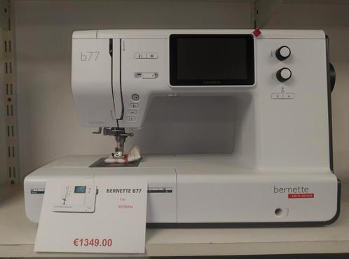 Bernette 77 nieuw weg is pech prijs - 25%, Hobby en Vrije tijd, Naaimachines en Toebehoren, Nieuw, Naaimachine, Bernina, Ophalen