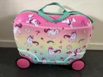 Trolley kinder koffer eenhoorns, Sieraden, Tassen en Uiterlijk, Koffers, Wieltjes, Hard kunststof, Minder dan 50 cm, Ophalen of Verzenden
