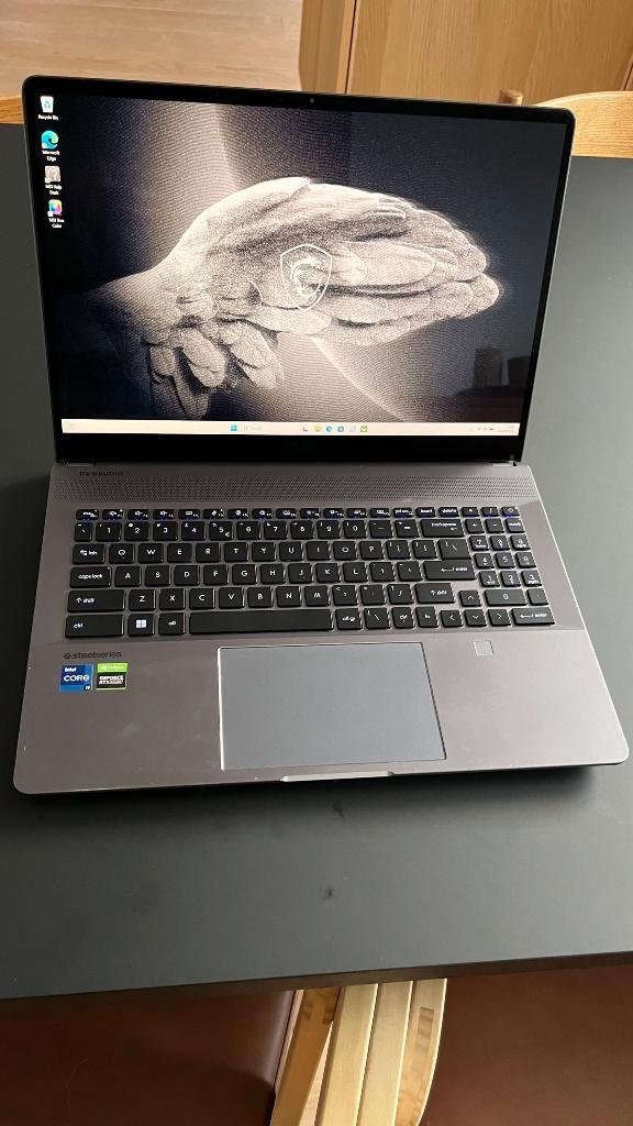 MSI Creator Z16P 16inch gaming laptop, Computers en Software, Windows Laptops, Gebruikt, 16 inch, SSD, 4 Ghz of meer, 32 GB, Qwerty