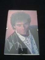 foto in lijstje--andy borg met handtekening, Ophalen of Verzenden, Gebruikt