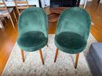 Dutch bone chairs green, Huis en Inrichting, Stoelen, Ophalen, Hout, Twee, Overige kleuren