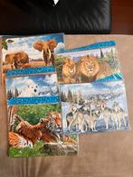 5 Dieren puzzels, elk 70st, Ophalen of Verzenden, Zo goed als nieuw