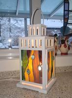 Uniek tiffany tafellampje, Ophalen of Verzenden, Nieuw, Glas, Minder dan 50 cm