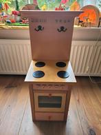 Houten Speelkeukentje - Handgemaakt & Compact!, Ophalen, Zo goed als nieuw, Hout, Speelkeuken
