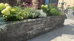 Excluton getrommelde betonblokken 60x15x15, Ophalen, Zo goed als nieuw, Beton, Minder dan 100 cm