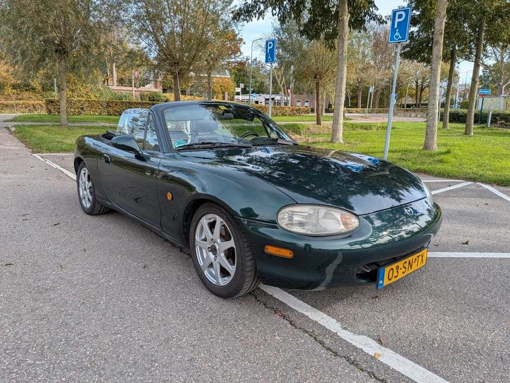 1999 Mazda MX-5 NB 1.8 met Sperdifferentieel en 191.000 km, Auto's, Mazda, Particulier, MX-5, ABS, Airbags, Centrale vergrendeling
