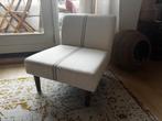 Lage beige fauteuil met streep patroon Zara Home, Ophalen, Gebruikt, Minder dan 75 cm, Stof