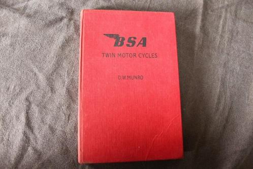 BSA 1946 - 1955 Twins by D.W. Munro, Motoren, Handleidingen en Instructieboekjes, Overige merken, Ophalen of Verzenden