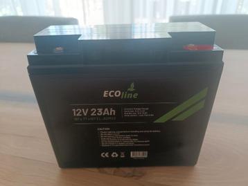 12V 23Ah ECO Line Accu - Nieuw! beschikbaar voor biedingen