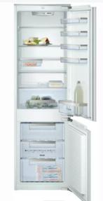 inbouw Bosch koelvries combinatie 173 cm hoog, 285L, Ophalen, Gebruikt, 200 liter of meer, Met aparte vriezer