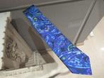Nieuwe blauw / paarse ETRO das met motieven, Nieuw, Met patroon, Etro, Verzenden