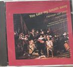 Herman van Veen You take my breat away  Cd, Cd's en Dvd's, Verzenden, Zo goed als nieuw, Levenslied of Smartlap