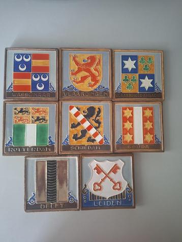 8 x cloisonne tegel Westraven beschikbaar voor biedingen
