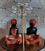 set gipsen beelden/ boekensteunen, Antiek en Kunst, Ophalen of Verzenden