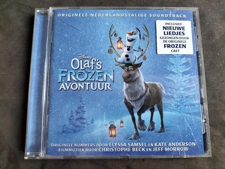 Disney Olaf's Frozen avontuur - origineel NL soundtrack, Cd's en Dvd's, Cd's | Kinderen en Jeugd, Zo goed als nieuw, Verhaal of Sprookje