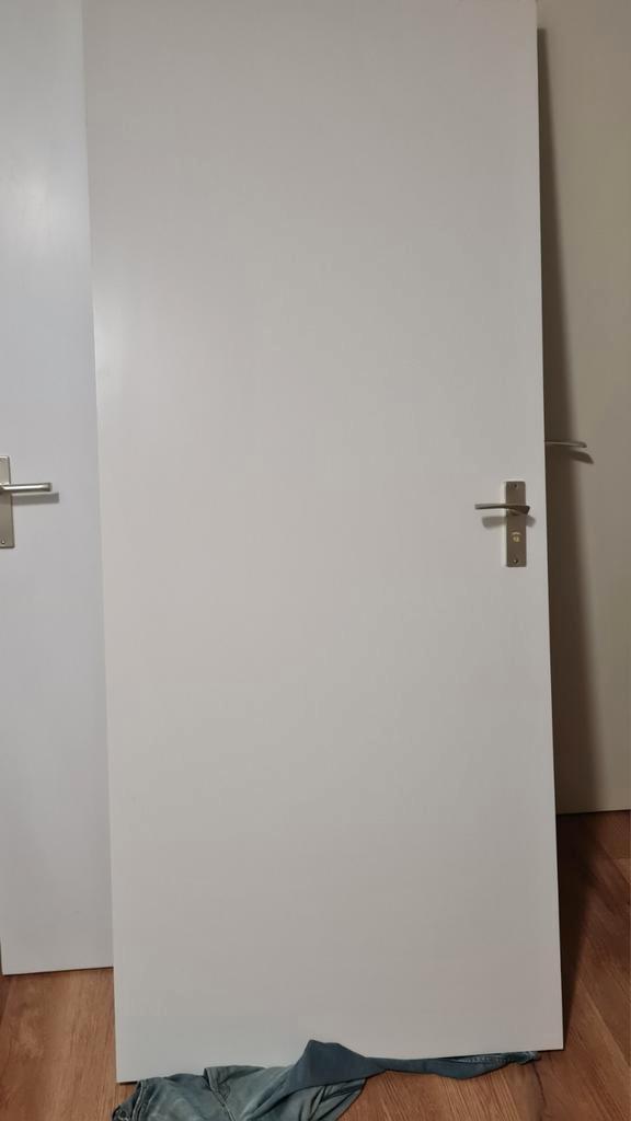 Svedex opdekdeur, Doe-het-zelf en Verbouw, Deuren en Horren, Zo goed als nieuw, Binnendeur, 200 tot 215 cm, 80 tot 100 cm, Hout