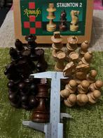 Chess Revanche Staunton Schaakspel  Koninghoogte 68 mm, Hobby en Vrije tijd, Gezelschapsspellen | Bordspellen, Ophalen of Verzenden
