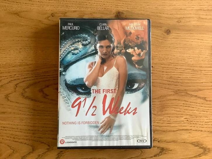 6). The First 9 1/2 Weeks, Paul Mercurio, Clara Bellar., Cd's en Dvd's, Dvd's | Actie, Zo goed als nieuw, Overige genres, Vanaf 12 jaar
