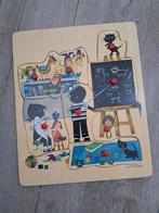Jip en janneke houten puzzel, 2 tot 4 jaar, Ophalen of Verzenden, Zo goed als nieuw, Van hout