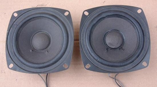 Speakers Luidsprekers 4 ohm Sony, Audio, Tv en Foto, Luidsprekers, Gebruikt, Front, Rear of Stereo speakers, Minder dan 60 watt