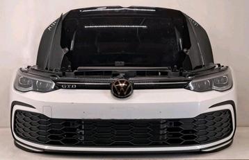 Vw Golf 8 GTD voorkop koelerpakket koplampen bumper schermen beschikbaar voor biedingen