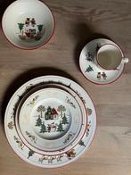 Compleet 2 persoons Wedgwood Windsor Christmas kerst, Huis en Inrichting, Keuken | Servies, Ophalen of Verzenden, Porselein, Wedgwood