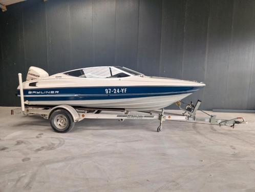 Bayliner Capri 1850 Evinrude 175pk boottrailer!, Watersport en Boten, Speedboten, Gebruikt, 3 tot 6 meter, Benzine, 120 tot 200 pk